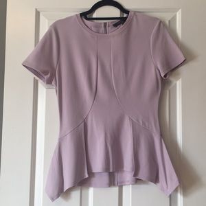 BCBG soft purple top